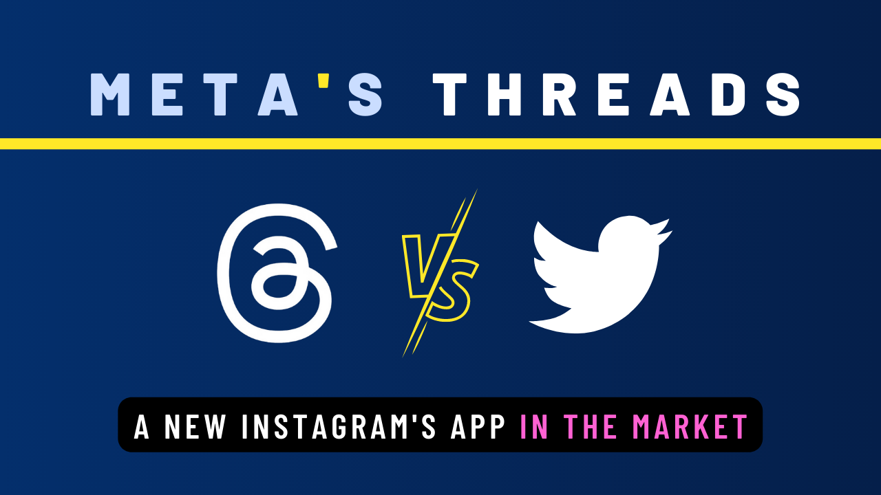 Meta's Threads vs twitter - A new instagram's app