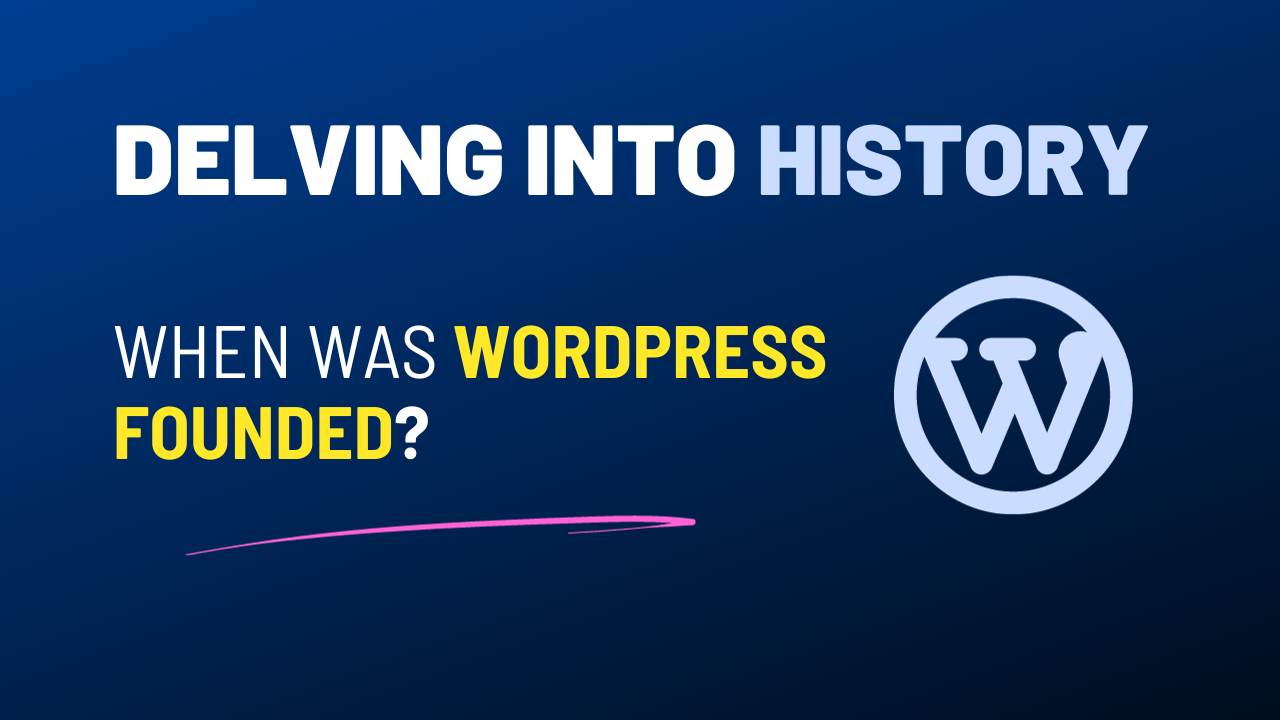 Delving into History: When was WordPress founded?